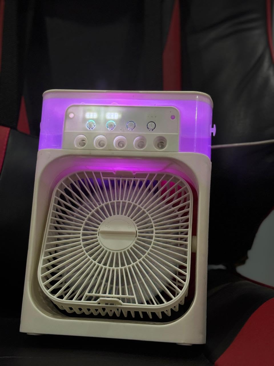 Portable Mini Air Cooler Black Personal Cooling Fan