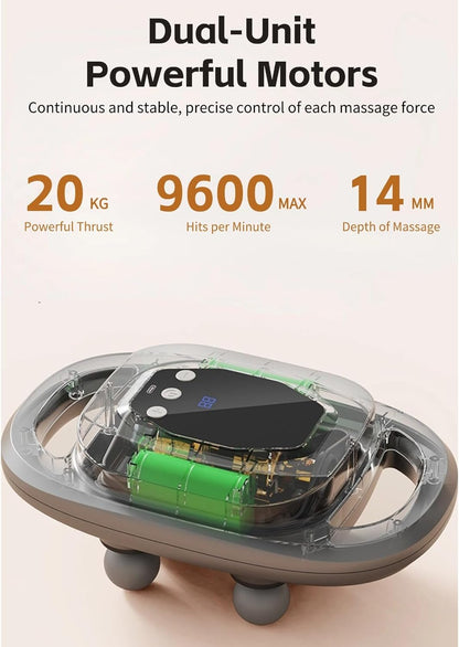 6 Heads Deep Tissue Body Massager